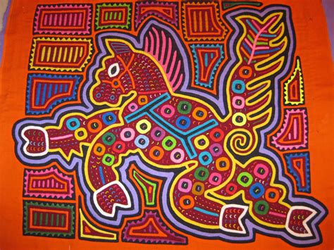 kuna indian mola art|mola folk art from panama.